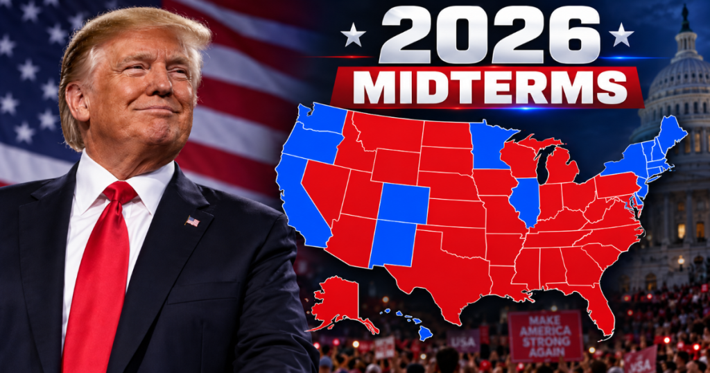 Midterm Earthquake: Blue States Flip Red