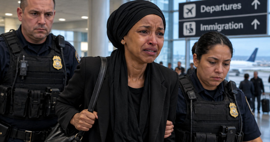 Ilhan Omar Cries