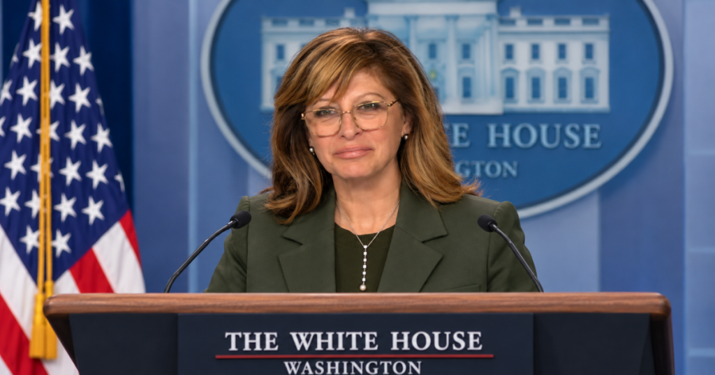 WH Press Secretary Bombshell: Maria Bartiromo